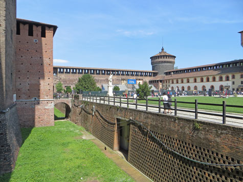 Castle Museums in Milan Italy